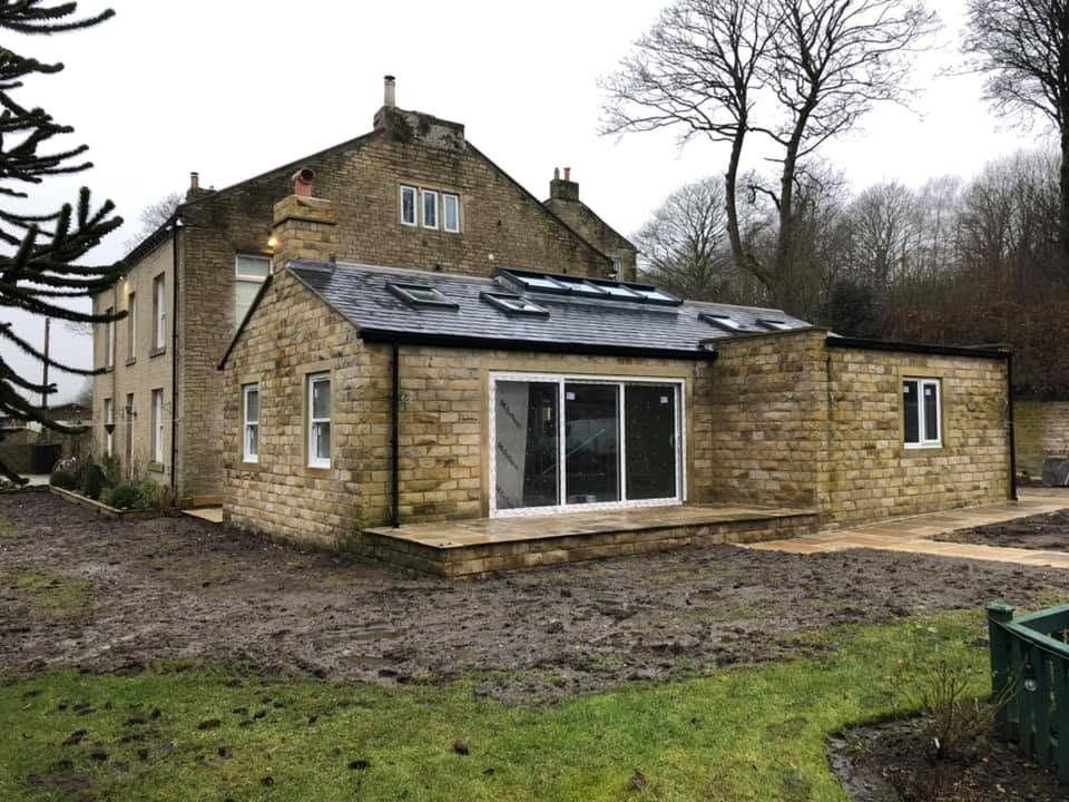 Large stone extension, West Yorkshire