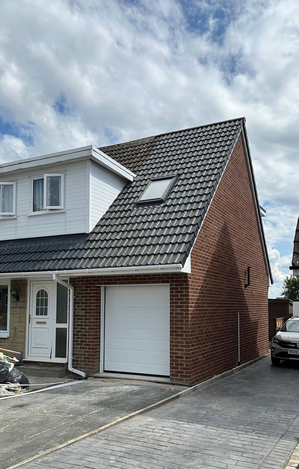 Two-storey side extension