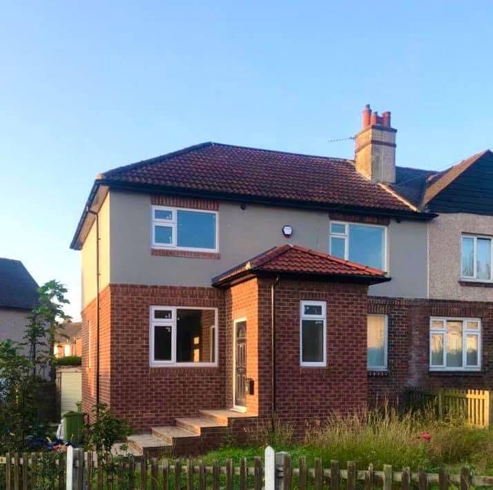 Two-storey side extension, West Yorkshire